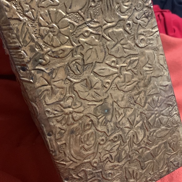 Vintage Lombard Hearth Tinderbox Brass & Wood Made in Germany - Picture 7 of 11